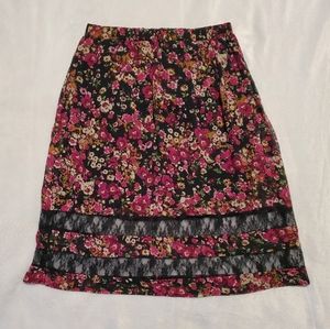 Cute floral skirt